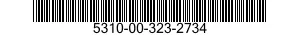 5310-00-323-2734 NUT,PLAIN,HEXAGON 5310003232734 003232734