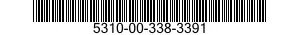 5310-00-338-3391 NUT,PLAIN,CLINCH 5310003383391 003383391