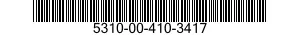 5310-00-410-3417 NUT,PLAIN,KNURLED 5310004103417 004103417