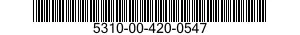 5310-00-420-0547 NUT,SLEEVE 5310004200547 004200547