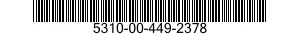 5310-00-449-2378 NUT,SELF-LOCKING,HEXAGON 5310004492378 004492378