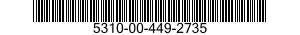 5310-00-449-2735 NUT ASSEMBLY,SELF-LOCKING,GANG CHANNEL 5310004492735 004492735