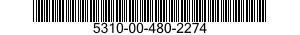 5310-00-480-2274 WASHER,FLAT 5310004802274 004802274