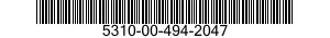 5310-00-494-2047 WASHER,SADDLE 5310004942047 004942047