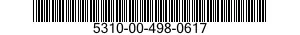 5310-00-498-0617 NUT ASSEMBLY,SELF-LOCKING,GANG CHANNEL 5310004980617 004980617