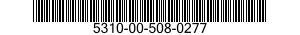 5310-00-508-0277 NUT,PLAIN,CAP 5310005080277 005080277
