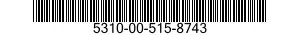 5310-00-515-8743 NUT,SELF-LOCKING,CAP 5310005158743 005158743