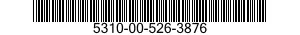 5310-00-526-3876 NUT,PLAIN,HEXAGON 5310005263876 005263876
