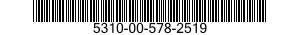 5310-00-578-2519 WASHER,CRANE JIB 5310005782519 005782519