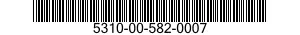 5310-00-582-0007 NUT,PLAIN,HEXAGON 5310005820007 005820007