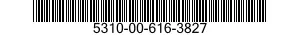 5310-00-616-3827 NUT ASSEMBLY,SELF-LOCKING,GANG CHANNEL 5310006163827 006163827