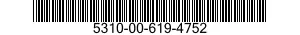 5310-00-619-4752 NUT,SELF-LOCKING,PLATE 5310006194752 006194752