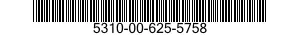 5310-00-625-5758 NUT,SELF-LOCKING,EXTENDED WASHER 5310006255758 006255758