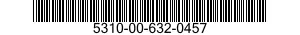 5310-00-632-0457 NUT,SELF-LOCKING,BARREL 5310006320457 006320457