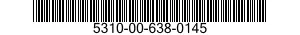 5310-00-638-0145 NUT,SLEEVE 5310006380145 006380145
