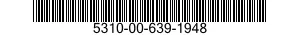 5310-00-639-1948 NUT,SELF-LOCKING,PLATE 5310006391948 006391948