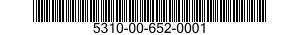 5310-00-652-0001  5310006520001 006520001