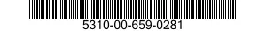 5310-00-659-0281 WASHER,FINISHING 5310006590281 006590281