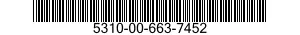 5310-00-663-7452 WASHER,FLAT 5310006637452 006637452