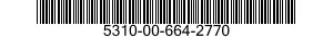 5310-00-664-2770 PUSH ON NUT 5310006642770 006642770