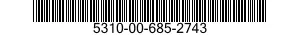 5310-00-685-2743 NUT,SELF-LOCKING,PLATE 5310006852743 006852743