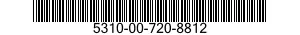 5310-00-720-8812 NUT,PLAIN,WING 5310007208812 007208812