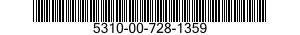 5310-00-728-1359 NUT,PLAIN,CLINCH 5310007281359 007281359