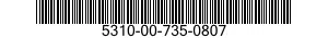 5310-00-735-0807  5310007350807 007350807