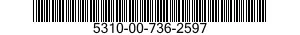 5310-00-736-2597  5310007362597 007362597
