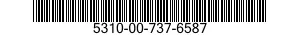 5310-00-737-6587 WASHER,FLAT 5310007376587 007376587