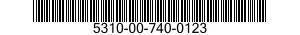 5310-00-740-0123  5310007400123 007400123