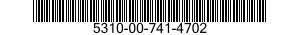 5310-00-741-4702 NUT,PLAIN,OCTAGON 5310007414702 007414702