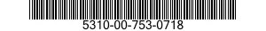 5310-00-753-0718 NUT,PLAIN,HEXAGON 5310007530718 007530718