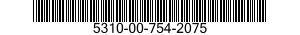 5310-00-754-2075 NUT,SHEET SPRING 5310007542075 007542075