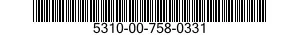 5310-00-758-0331 WASHER,FLAT 5310007580331 007580331