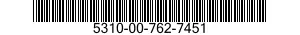 5310-00-762-7451 NUT,SELF-LOCKING,PLATE 5310007627451 007627451