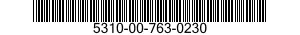 5310-00-763-0230 NUT,SELF-LOCKING,EXTENDED WASHER,DOUBLE HEXAGON 5310007630230 007630230
