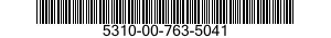 5310-00-763-5041 NUT,SELF-LOCKING,EXTENDED WASHER,DOUBLE HEXAGON 5310007635041 007635041