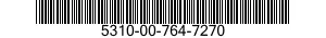 5310-00-764-7270 NUT,SELF-LOCKING,PLATE 5310007647270 007647270