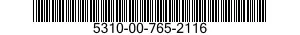 5310-00-765-2116  5310007652116 007652116