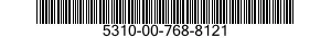5310-00-768-8121 NUT,SELF-LOCKING,HEXAGON 5310007688121 007688121
