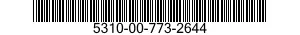5310-00-773-2644 NUT,SELF-LOCKING,PLATE 5310007732644 007732644