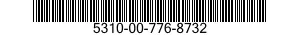 5310-00-776-8732 NUT,SELF-LOCKING,PLATE 5310007768732 007768732