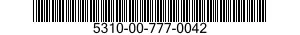5310-00-777-0042  5310007770042 007770042