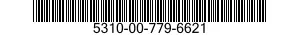 5310-00-779-6621 NUT,SELF-LOCKING,PLATE 5310007796621 007796621