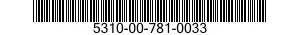 5310-00-781-0033  5310007810033 007810033