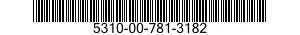 5310-00-781-3182 WASHER,FLAT 5310007813182 007813182