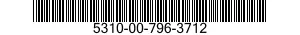 5310-00-796-3712 NUT ASSEMBLY,SELF-LOCKING,GANG CHANNEL 5310007963712 007963712