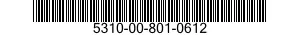5310-00-801-0612  5310008010612 008010612