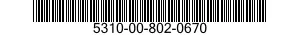 5310-00-802-0670  5310008020670 008020670